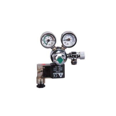 ISTA TWIN GAUGE PRESSURE REDUCED CO2 CONTROLLER (FACE-SIDE)
