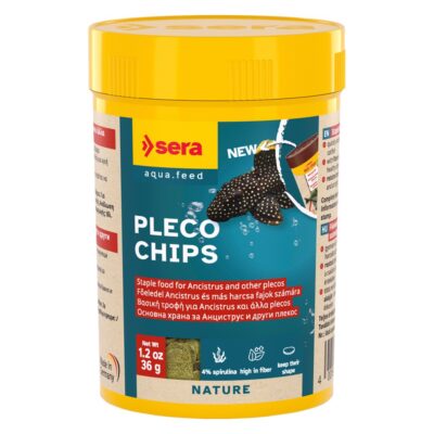 Sera Pleco Chips 100 ml (36 g) – Τροφή για Ancistrus και Pleco