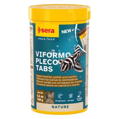 Sera Viformo Pleco Tabs 250 ml (160 g) – Τροφή για γατόψαρα και loaches