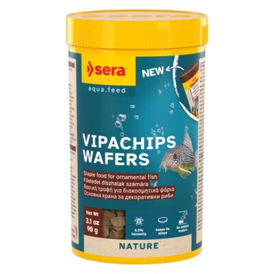 Sera Vipachips Wafers 250 ml (90 g) – Τροφή για ψάρια βυθού